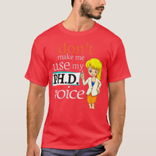 Funny Doktorand Doktorand Psychologe Apparel T-Shirt