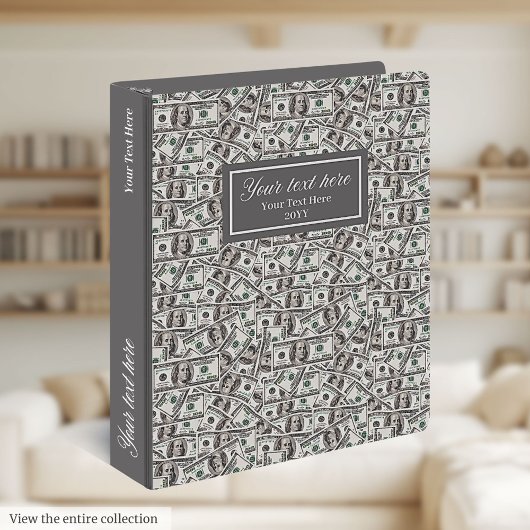 Funny dollar pattern humor wrapping paper geschenkpapier