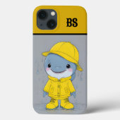 Funny Dolphin in Rain Boots - Beach Spaß Case-Mate iPhone Hülle (Rückseite)