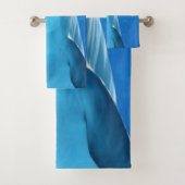 funny dolphin in the sea badhandtuch set (Insitu)