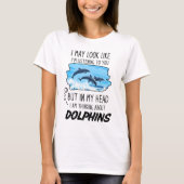 Funny Dolphin Lover T-Shirt (Vorderseite)