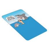 Funny Dolphin Nip und Shark Bite Magnet (Rechte Seite)