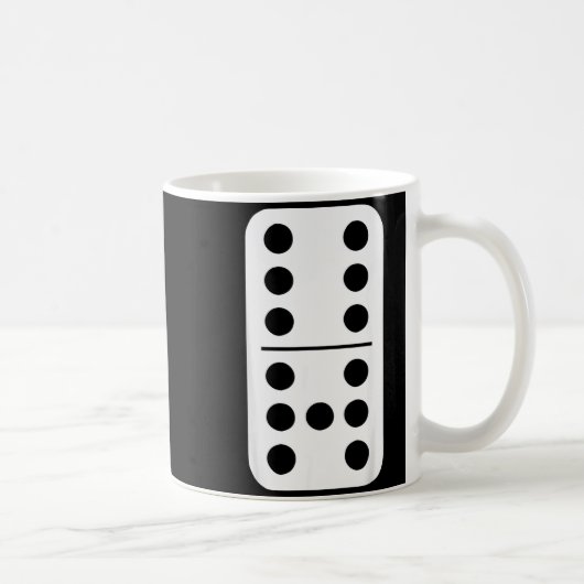 Funny Domino Meme Six Seven Play Strategy Number H Kaffeetasse (Rechts)