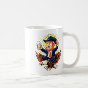 Funny Donald Trump 2024 nimmt die Wahlen in Amerik Kaffeetasse