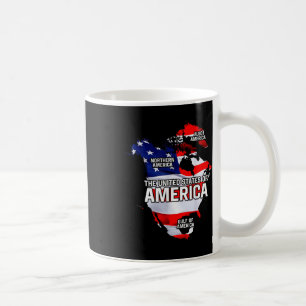 Funny Donald Trump American Flag Kanada Grönland Kaffeetasse