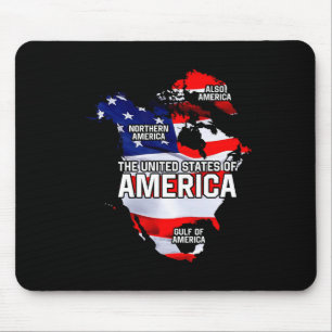 Funny Donald Trump American Flag Kanada Grönland Mousepad