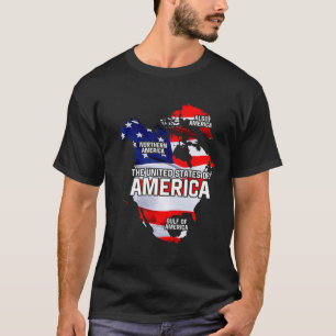 Funny Donald Trump American Flag Kanada Grönland T-Shirt