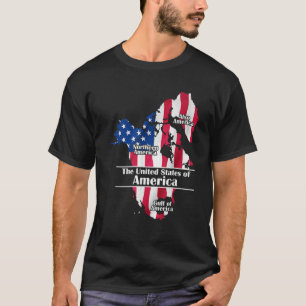 Funny Donald Trump American Flag Kanada Grönland T-Shirt