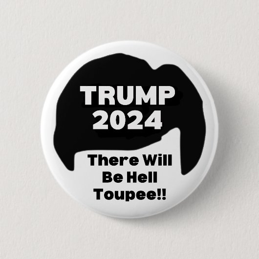 Funny Donald Trump Button (Vorderseite)