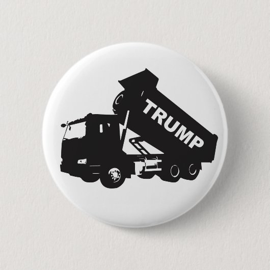 Funny Donald Trump Button (Vorderseite)
