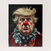 Funny Donald Trump Clown Puzzle (Vertikal)