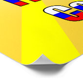 Funny Donald Trump Das große Trumpferposter Poster (Ecke)