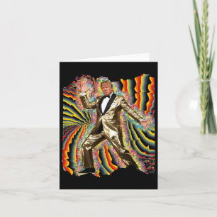 Funny Donald Trump Disco Tancing 60er 70er 80er Pr Karte