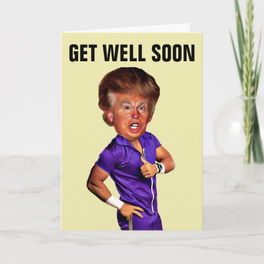 FUNNY DONALD TRUMP ERHALTEN GUT GREETING CARDS KARTE (Vorderseite)