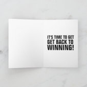 FUNNY DONALD TRUMP ERHALTEN GUT GREETING CARDS KARTE (Innenseite)