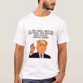 Funny Donald Trump Fathers Day T Shirt sind from (Vorderseite)