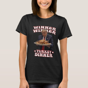 Funny Donald Trump Gewinner Gewinner Türkei Abende T-Shirt