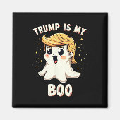 Funny Donald Trump Ghost Halloween-Party Spooky Magnet (Vorne)