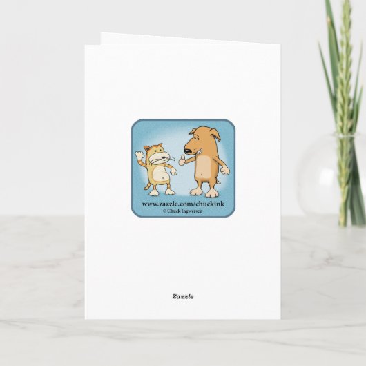 Funny Donald Trump Golf Nut Birthday Karte (Rückseite)