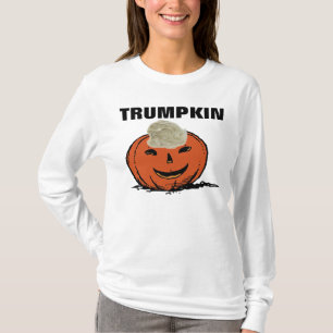 Funny Donald Trump Halloween T - Shirt, Trumpkin T-Shirt