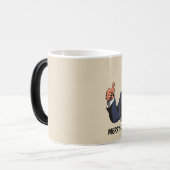 Funny Donald Trump Kaffee Mugs, Daumen hoch Verwandlungstasse (Vorderseite Links)