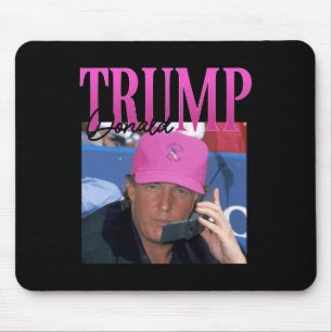 Funny Donald Trump Miss Me Doch Y2k Vintag 90er Ja Mousepad