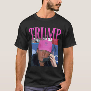 Funny Donald Trump Miss Me Doch Y2k Vintag 90er Ja T-Shirt