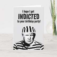 Funny Donald Trump Mugshot Birthday