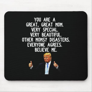 Funny Donald Trump Mutter39s Day Gag Geschenkkonse Mousepad