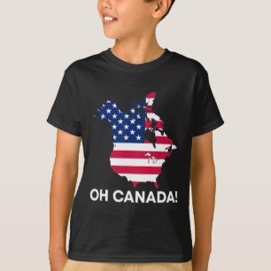Funny Donald Trump Oh Kanada 51. Staat USA Amerika T-Shirt