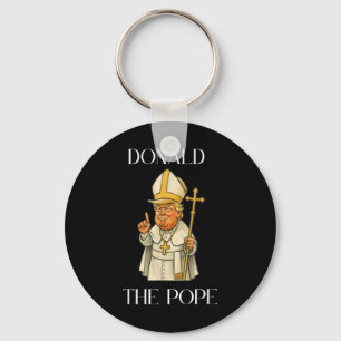 Funny Donald Trump Papst, Fan, Geschenk, Mächtig, Schlüsselanhänger