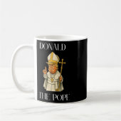 Funny Donald Trump Pope Meme Funny Kaffeetasse (Links)