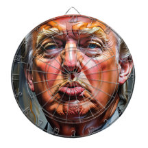Funny Donald Trump Pucker Dart Board