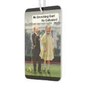 Funny Donald Trump Putin Smocking Gun Joke Autolufterfrischer (Links)