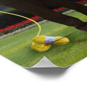 Funny Donald Trump Putin Smocking Gun Joke Poster (Ecke)