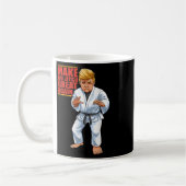 Funny Donald Trump Republikaner - Jiu-jitsu und Bj Kaffeetasse (Links)