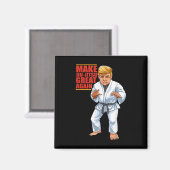Funny Donald Trump Republikaner - Jiu-jitsu und Bj Magnet (Vorderseite/Rückseite)