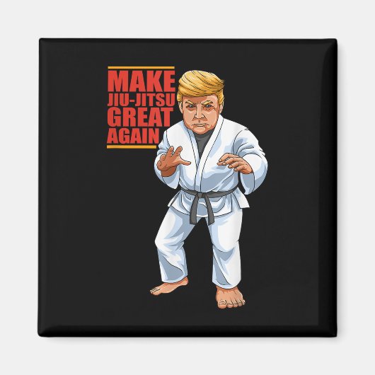 Funny Donald Trump Republikaner - Jiu-jitsu und Bj Magnet (Vorne)