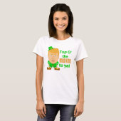 Funny Donald Trump St Patricks Day Leprechaun T-Shirt (Vorne ganz)