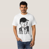 Funny Donald Trump T - Shirt, THUG LIFE T-Shirt (Vorne ganz)