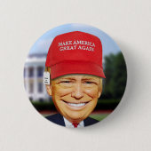 FUNNY DONALD TRUMP-TASTE BUTTON (Vorderseite)