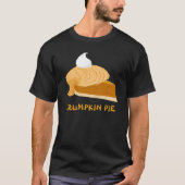 Funny Donald Trump Trumpkin Pie T-Shirt (Vorderseite)