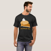 Funny Donald Trump Trumpkin Pie T-Shirt (Vorne ganz)