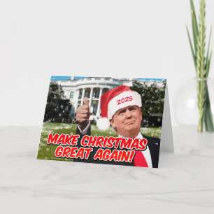 Funny Donald Trump Weihnachten 2021 Weihnachtskart