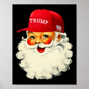 Funny Donald Trump Weihnachtsfeiertag 2 Poster