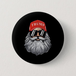 Funny Donald Trump Weihnachtsfeiertag 4 Button