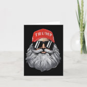 Funny Donald Trump Weihnachtsfeiertag 4 Karte (Vorderseite)