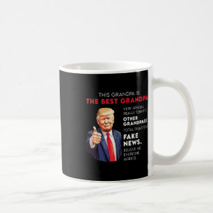 Funny Donald Trump zitiert konservativen Opa Kaffeetasse
