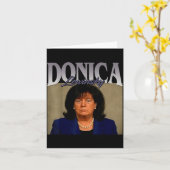 Funny Donica Lewinsky Meme Shirt Big Beautiful Bil Karte (Gelbe Blume)