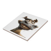 Funny donkey Art Design Fliese (Seite)
